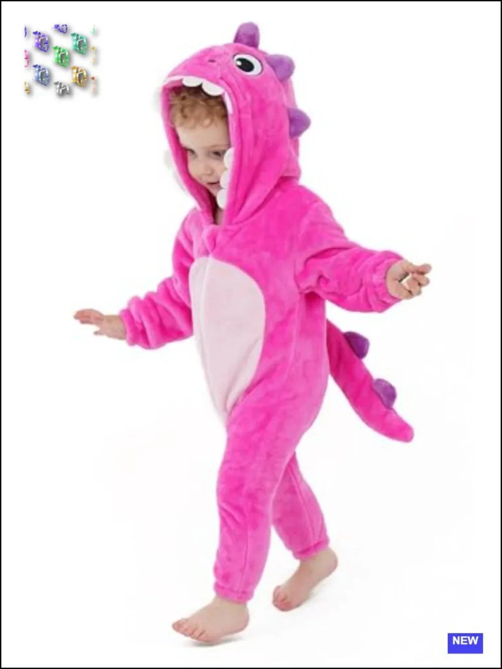 Soft Flannel Baby Animal Onesie Halloween Cosplay Costume Romper